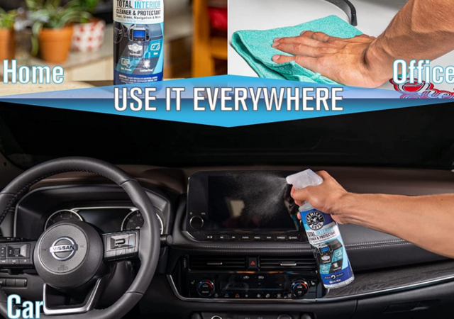 Chemical Guys SPI22016 Total Interior Cleaner and Protectant, Safe for Cars, Trucks, SUVs, Jeeps, Motorcycles, RVs & More, 16 fl oz