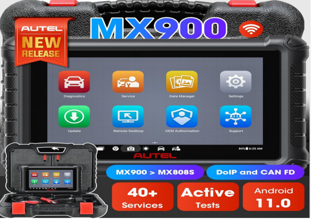 Autel MaxiCheck MX900 OBD2 Scanner 2024 Bidirectional Tool with 40+ Service